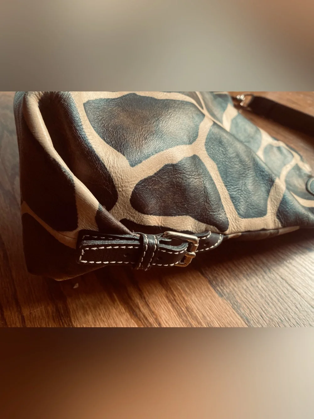 Dooney & Bourke Giraffe Print Shoulder Bag